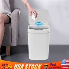 Touchless 4.22 Gallon Automatic Motion Sensor Smart Trash Can Bathroom Trash Can