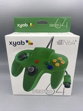 Nintendo 64 - Green Wired Controller - XYAB