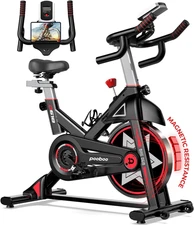 POOBOO Exercise Bike, Stationary Bike for Home Gym, Indoor Cycling Bike W/Comfor