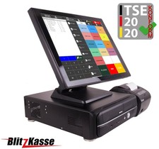 19" Kasse für SCHNELLGASTRONOMIE mit Mietlizenz: Imbiss Eisdiele Döner-Laden Bar