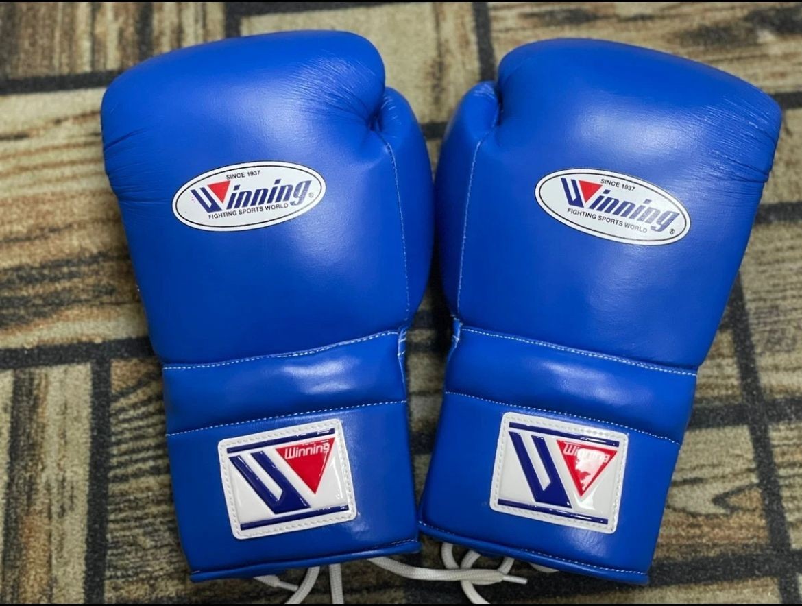 Winning Gloves MS600 Lace Up Type Boxing Gloves Training/Fighting