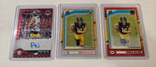 (3) Roman Wilson's; Clearly Auto  RC /149, Mosaic Auto /149 & Clearly RR Holo