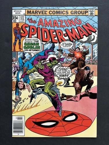 Amazing Spider-Man 177 VF 8.0 HIGH GRADE! Green Goblin! 1978 Marvel CombineShip