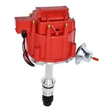 HEI Complete Distributor  Ignition Coil - Red Cap - 65KV High-Voltage