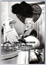 #3772e American Filmmaking Music Mae West FDC Maxi Card w/Pictorial Cancel
