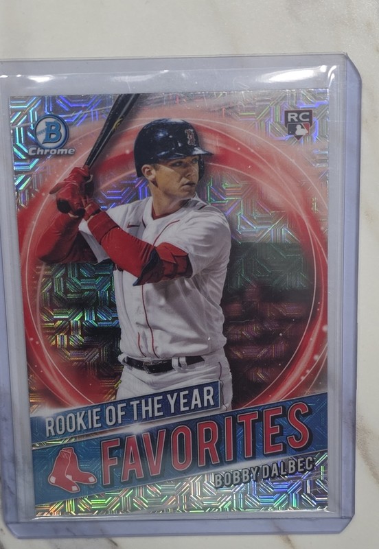 2021 Bowman - Rookie of the Year F  Bobby Dalbec #RRY-BD Mojo Refractor (RC)