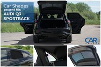 Sonnenschutz FüR Audi Q3 Sportback Ab Bj. 2025 Blenden Hinten + Heckscheibe