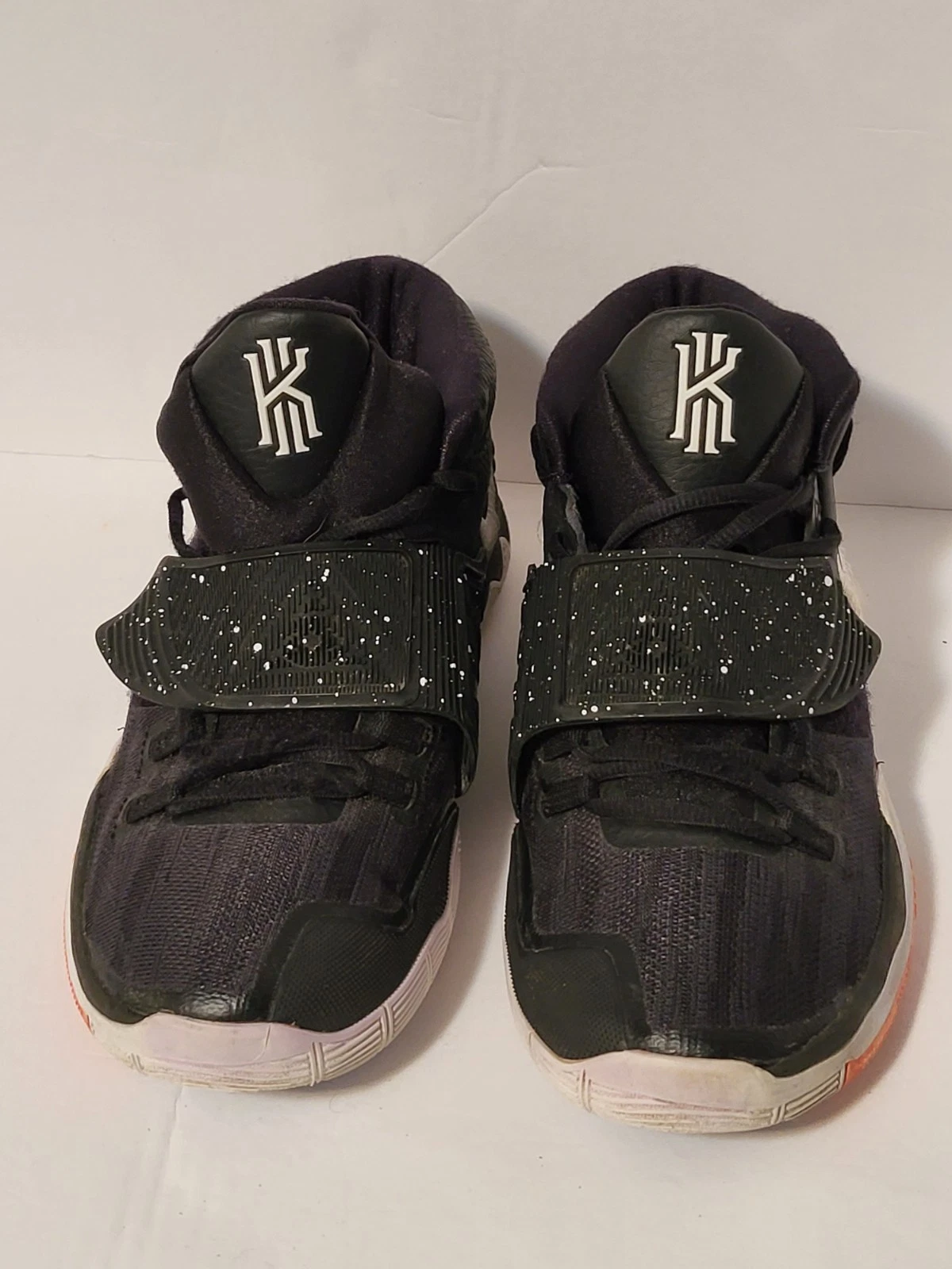 JORDAN Nike Kyrie Irving 6 VI nero bianco basket B5599 001 giovanile 6 5