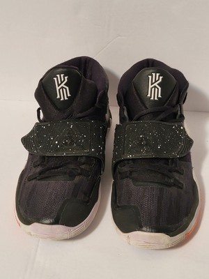 Nike Kyrie Irving 6 VI Black/White Basketball B5599-001 Youth 6.5