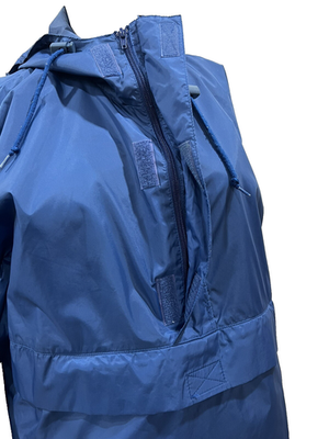Vintage Blue J.Crew Windbreaker Anorak Rain Jacket, Mens Small | eBay