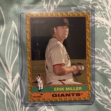 2025 Topps Heritage High Number-#558 Erik Miller Color Of The Year /76
