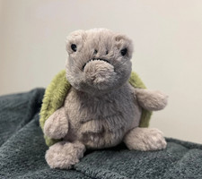 Jellycat Timmy Turtle Amuseables Plush Bag Charm Keychain Collectible Toy NWT