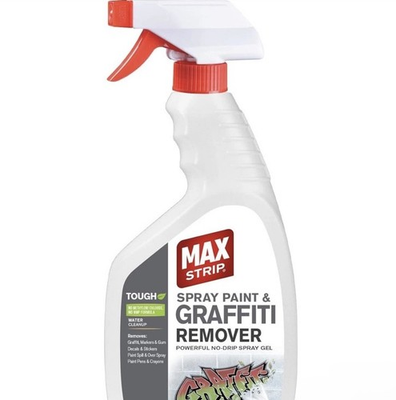 #ad MAX Strip Spray Paint and Graffiti Remover 22 oz Powerful No Drip Gel... $24.99