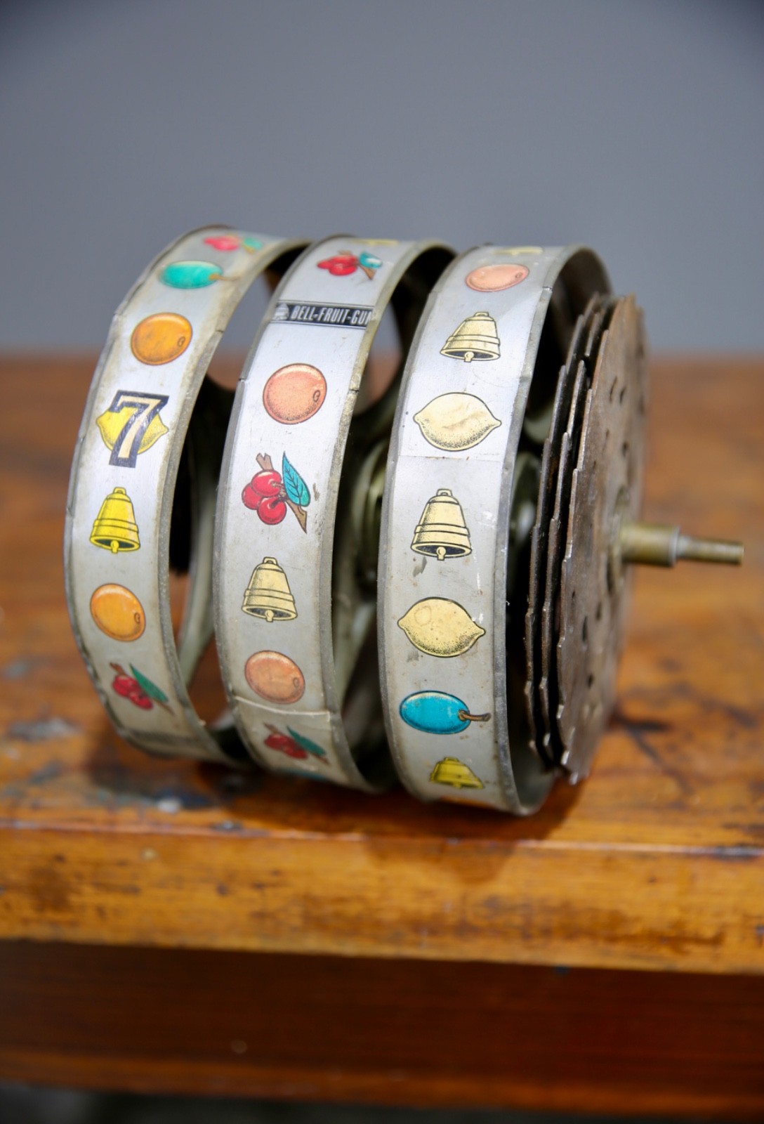 Antique Mills Slot Machine Reel Bundle Mechanism Parts Vintage High Top Original