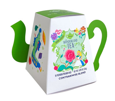 Disney Parks Alice Wonderland Tea Contrariwise Blend Chamomile Honey Tea 10 Bags