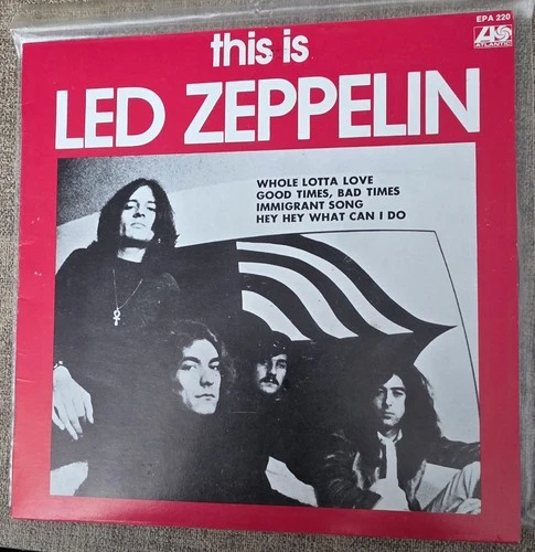 Led Zeppelin- EP - Australian Pressing- EX-/EX- 4 Songs