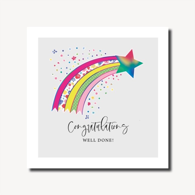 Pretty Lilly Congratulations Rainbow Star 5061062251750