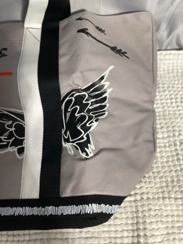 Victoria's Secret Taylor Mae Tease Graffiti Large Shopper Travel Beach Tote Bag - Image 4 of 4