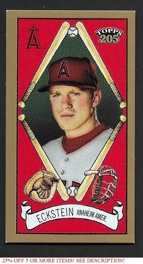 2003 Topps 205 Sovereign #252 David Eckstein Anaheim Angels