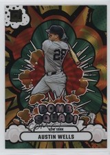 2025 Panini Donruss Bomb Squad Green Laser Austin Wells #17 1co7