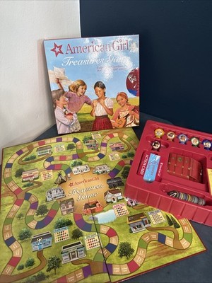 American Girl Treasures Game Vintage Board Game Complete
