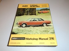 AUDI 75, 90 SUPER (1965-73), 100, 100S, 100LS (1968-1973) INTEREUROPE MANUAL