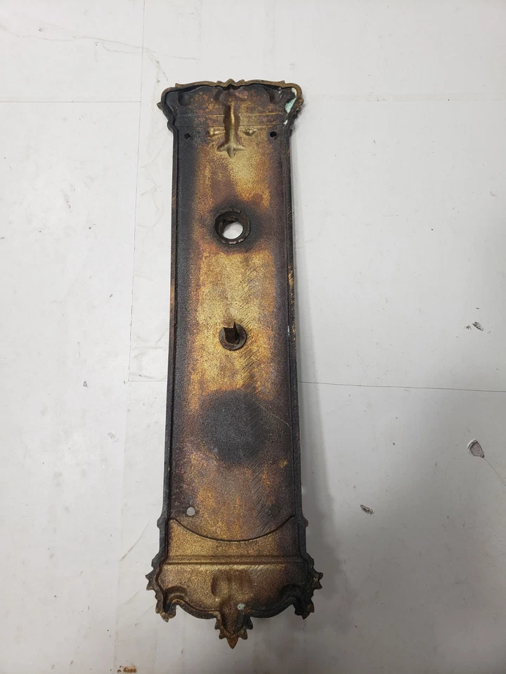 Antique P. & F. Corbin Victorian Eastlake Mortise Lock Door Set Pat June 19 1883 - Image 3 of 4