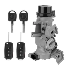 Ignition Switch Lock Cylinder Assembly W/ Remote Key For 2006-2018 VW JETTA Golf