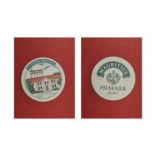 Mauritius Zwickau Fenster Brauerei Bierdeckel Bier