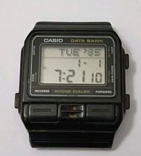 Vintage Casio Data Bank DBA-80 Japan Watch Phone Dialer (Parts Or