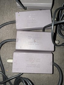 Lot of (5) Official Nintendo NES Super SNES RF Adapter Cables NES-003 AV Cord