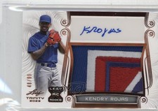 2023 Leaf Trinity Bronze Spectrum 48/99 Kendry Rojas #PA-KR1 Patch Auto tg5