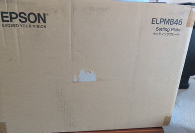 Epson ELPMB46 Ultra-Short Throw Wall Mount Projector Setting Plate Open Box