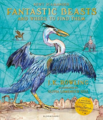Fantastic Beasts and Where to Find Them by J.K. Rowling (Paperback Book)