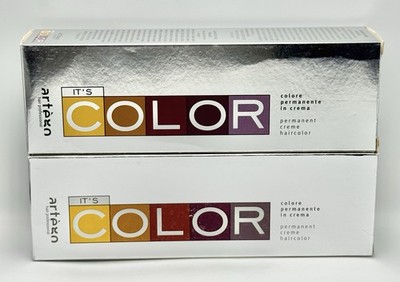 ARTEGO IT'S COLOR Professional Permanent Cream Haircolor Flame Red (2 Pack)