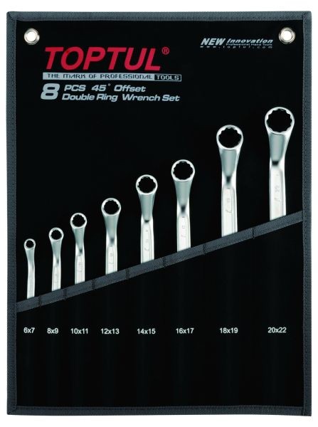 2x ✅Fits TOPTUL GPAH0804 Set of ring wrenches 8 pcs GPAH0804 A GLOBA ⭐UK Seller⭐