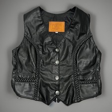 VTG Walter Dyer Womens Black 90% Silver Butto...