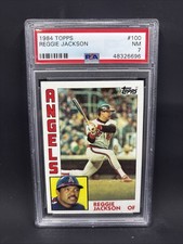 1984 Topps - Reggie Jackson #100 PSA 7