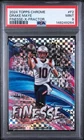 2024 TOPPS CHROME FINESSE X-FRACTOR #F2 DRAKE MAYE ROOKIE RC PSA 9