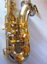 New Jupiter JTS-1100SG Bb Tenor Saxophone Brass Silver Nickel Body Gold Key