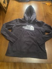 The North Face Women s Large L Black Big Logo Hoodie Streetwear Graphic
