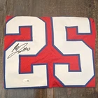 Marcus Jones #25 Signed Patriots CUSTOM Football Jersey JSA Witnessed Autograph