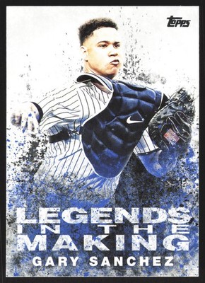 2018 Topps Legends in the Making Gary Sanchez #LITM-17 New York Yankees