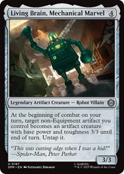 Living Brain, Mechanical Marvel #167 Marvel's Spider-Man Foil