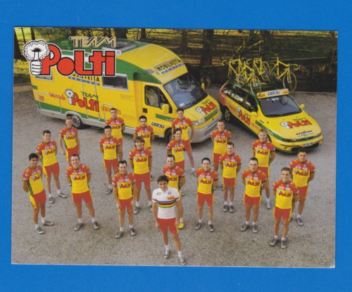 Maillot vélo rétro Polti Santini Colpack McDonald's