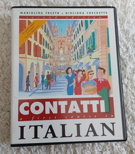 Contatti  A First Course in Italian by Freeth, Mariolina CD Audiobook Full Pack