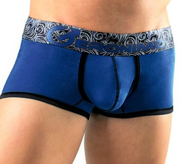 Baú boxer GERONIMO 1751b1 turquesa ou azul: M, grande e XX-grande - Imagem 2 de 4