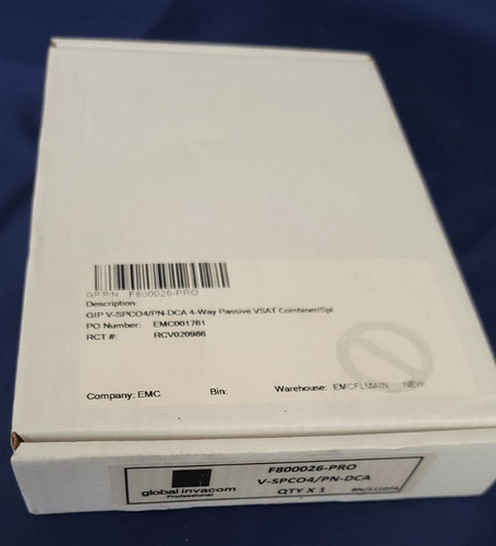 Global V-SPCO4/PN-DCA 4-way passive VSAT Splitter/Combiner Freq. 950 - 2150MHz - Picture 2 of 7