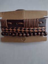 GENTS WRISTBANDS/BRACELETS  (SET OF THREE)