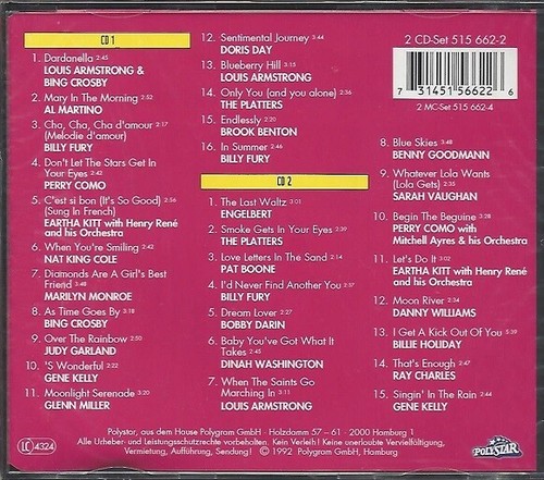 SINGIN' IN THE RAIN VOLUME 2 - THE UNFORGETTABLE EVERGREENS * NEW 2CD'S 1992 * - Bild 2 von 2